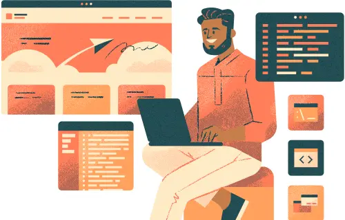 faites confiance à e-commerce concept professionnel du web