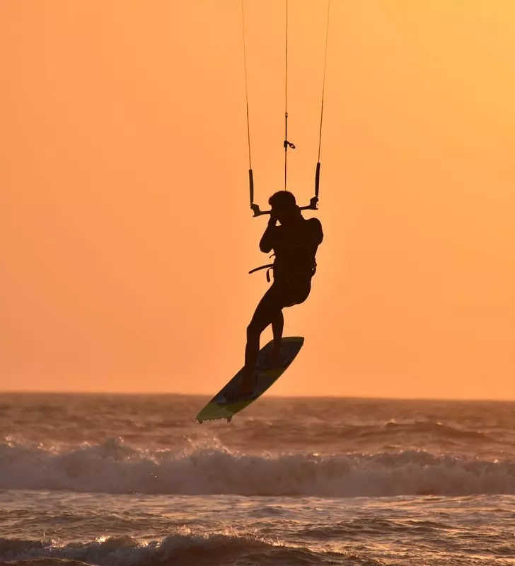 kite surf à Essaouira au Maroc